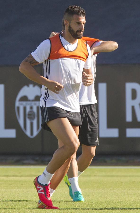 Fotos del entrenamiento del Valencia CF