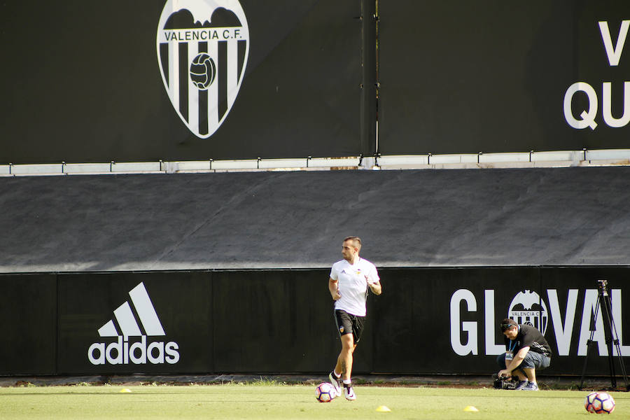 Fotos del entrenamiento del Valencia CF