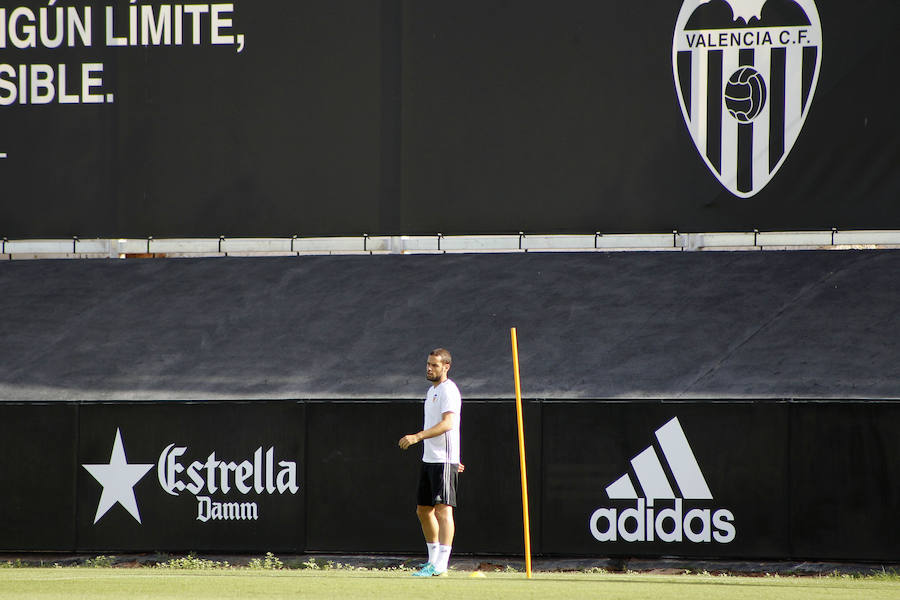 Fotos del entrenamiento del Valencia CF