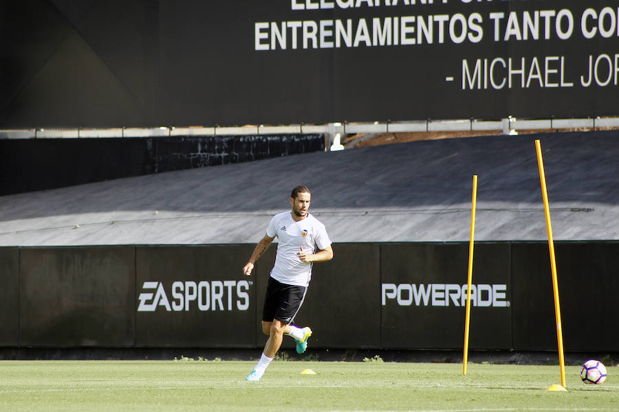 Fotos del entrenamiento del Valencia CF