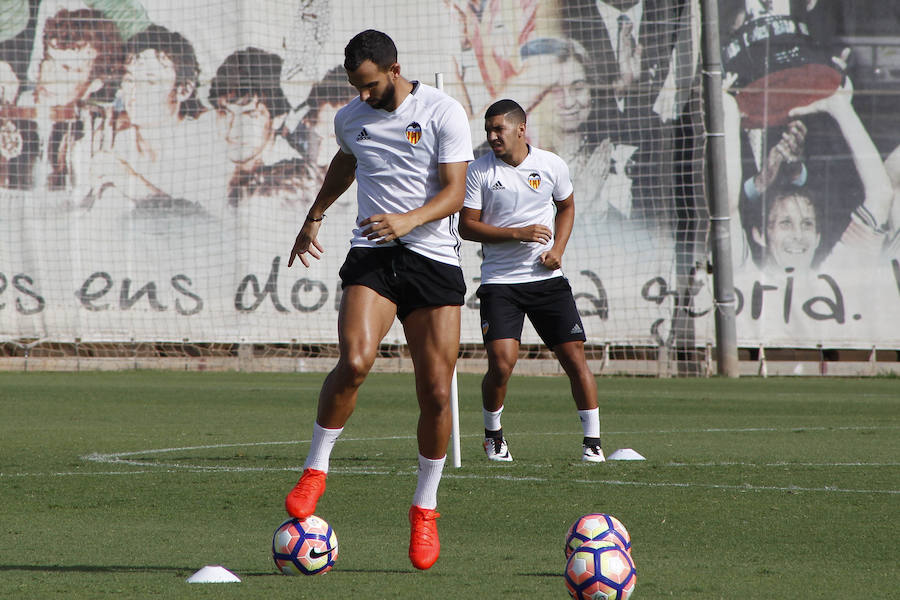 Fotos del entrenamiento del Valencia CF