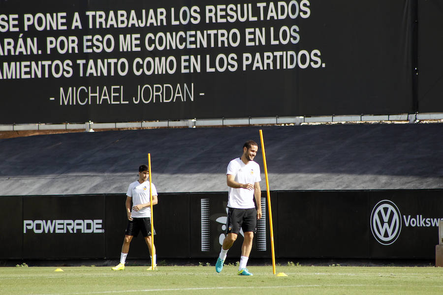 Fotos del entrenamiento del Valencia CF