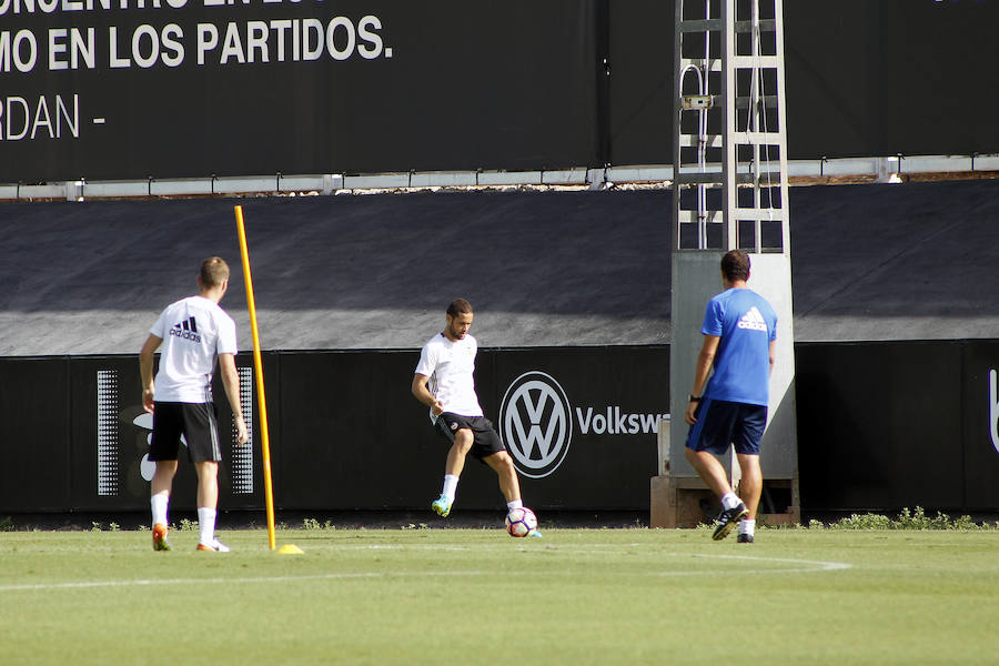 Fotos del entrenamiento del Valencia CF