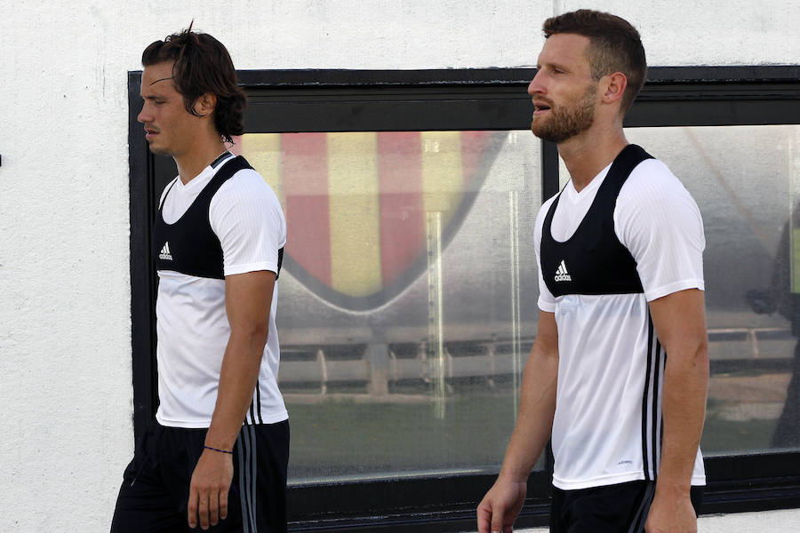 Fotos del entrenamiento del Valencia CF