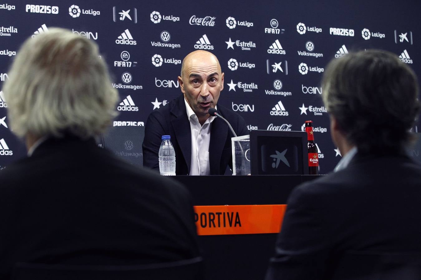 Fotos de la despedida de Pako Ayestarán del Valencia CF y del entrenamiento y rueda de prensa de Voro