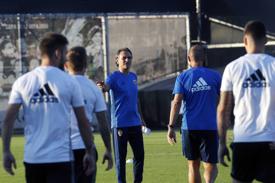 Fotos del entrenamiento del Valencia CF