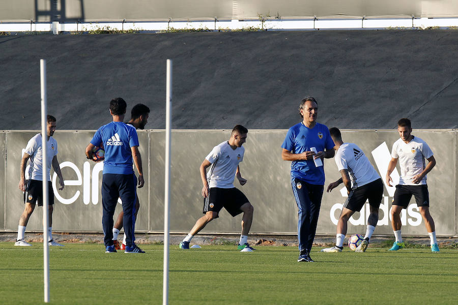 Fotos del entrenamiento del Valencia CF