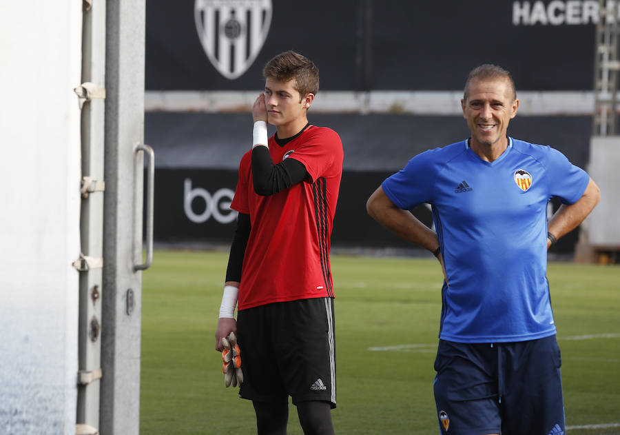 Fotos del entrenamiento del Valencia CF