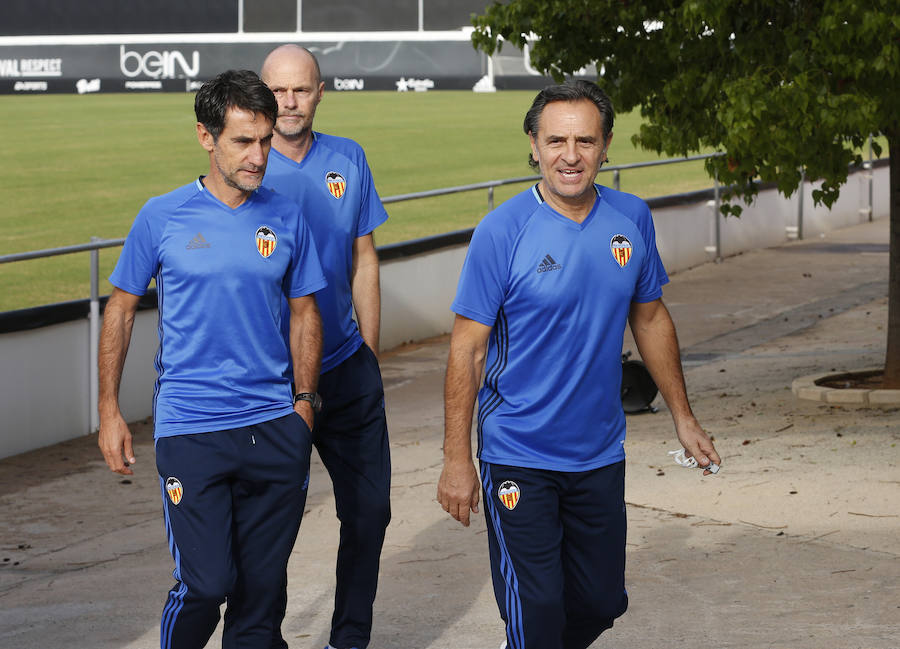 Fotos del entrenamiento del Valencia CF