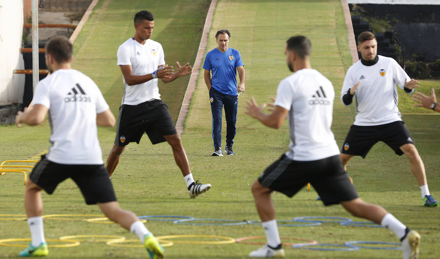 Fotos del entrenamiento del Valencia CF