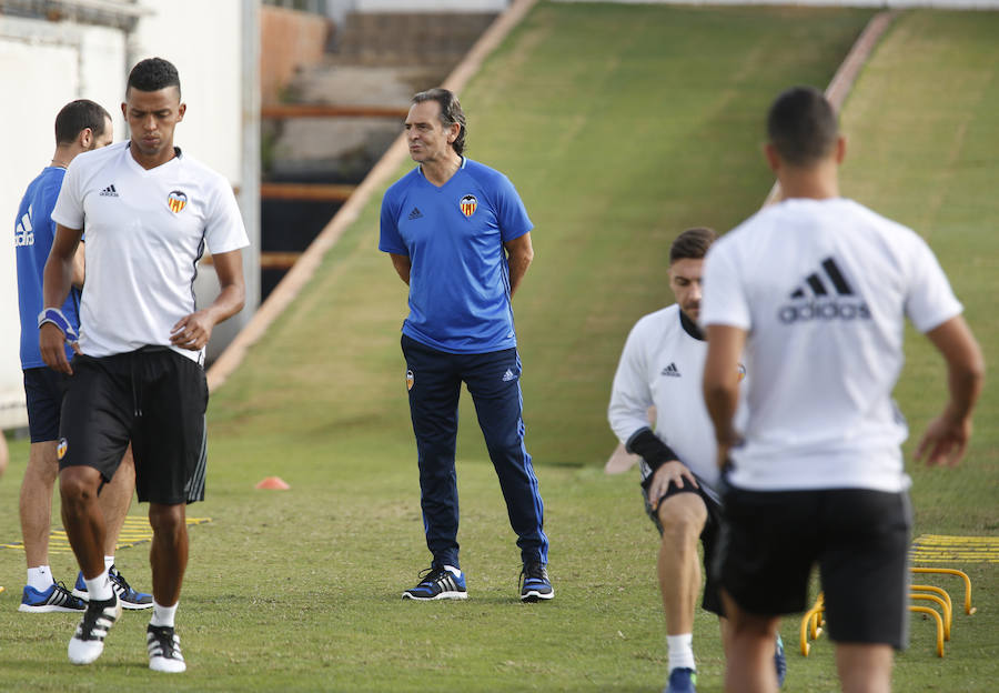 Fotos del entrenamiento del Valencia CF