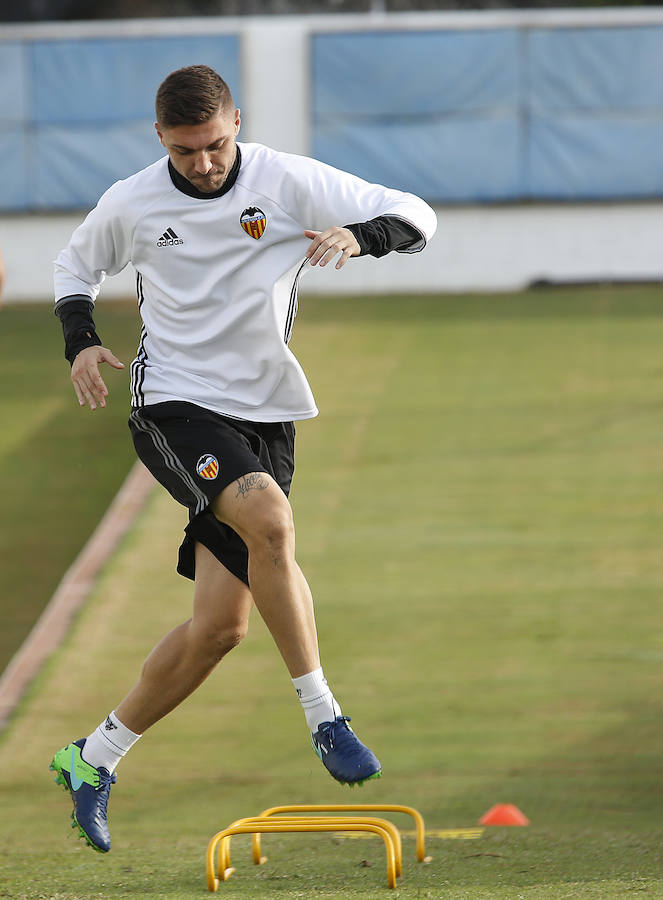 Fotos del entrenamiento del Valencia CF