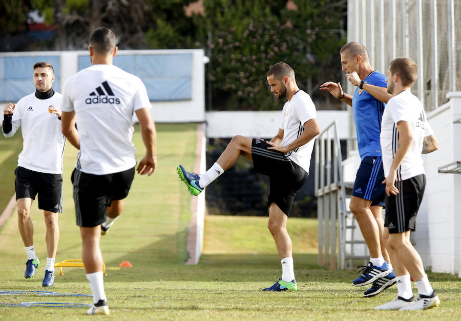 Fotos del entrenamiento del Valencia CF