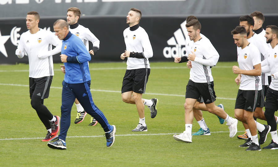 Fotos del entrenamiento del Valencia CF