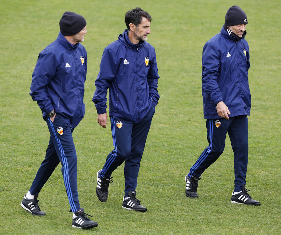 Fotos del entrenamiento del Valencia CF