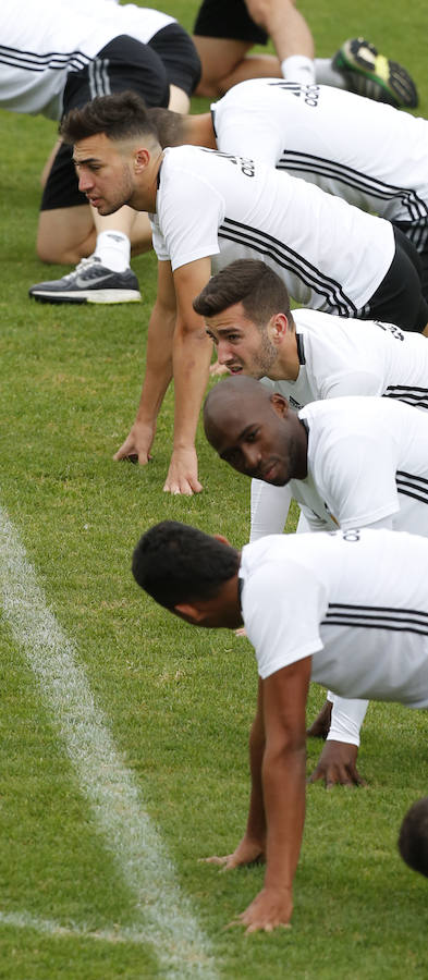 Fotos del entrenamiento del Valencia CF