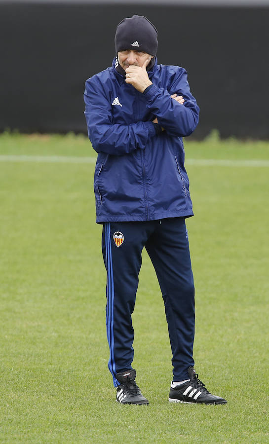 Fotos del entrenamiento del Valencia CF