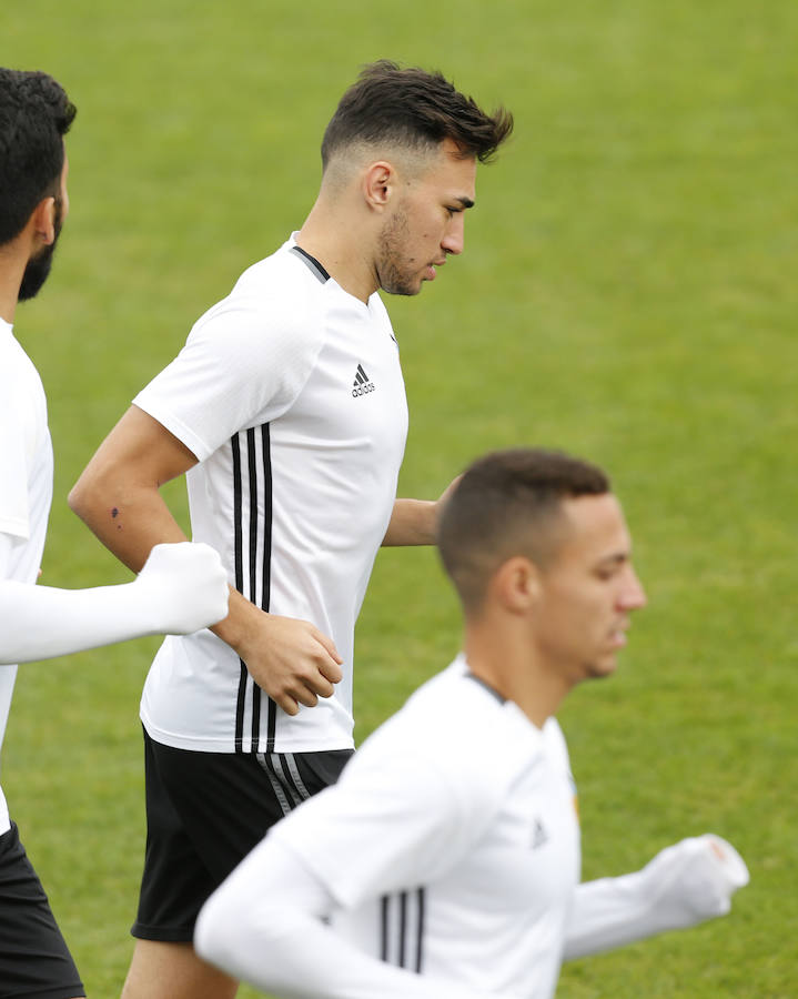 Fotos del entrenamiento del Valencia CF