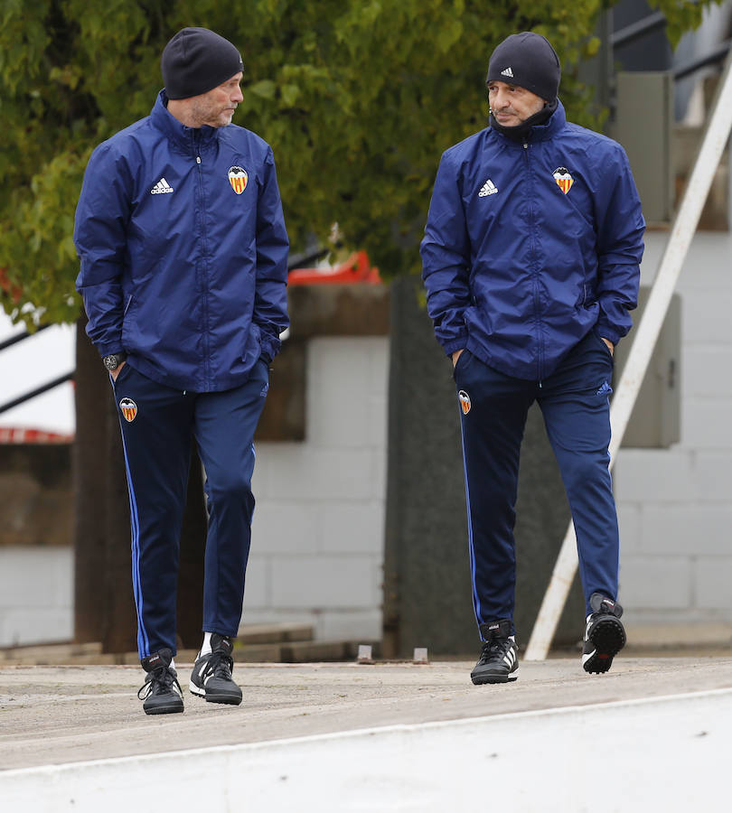 Fotos del entrenamiento del Valencia CF