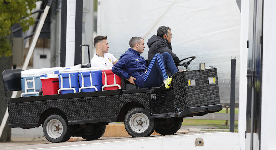 Fotos del entrenamiento del Valencia CF