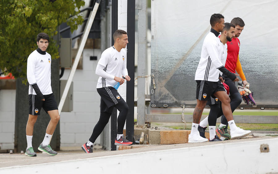 Fotos del entrenamiento del Valencia CF