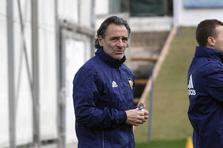 Fotos del entrenamiento del Valencia CF