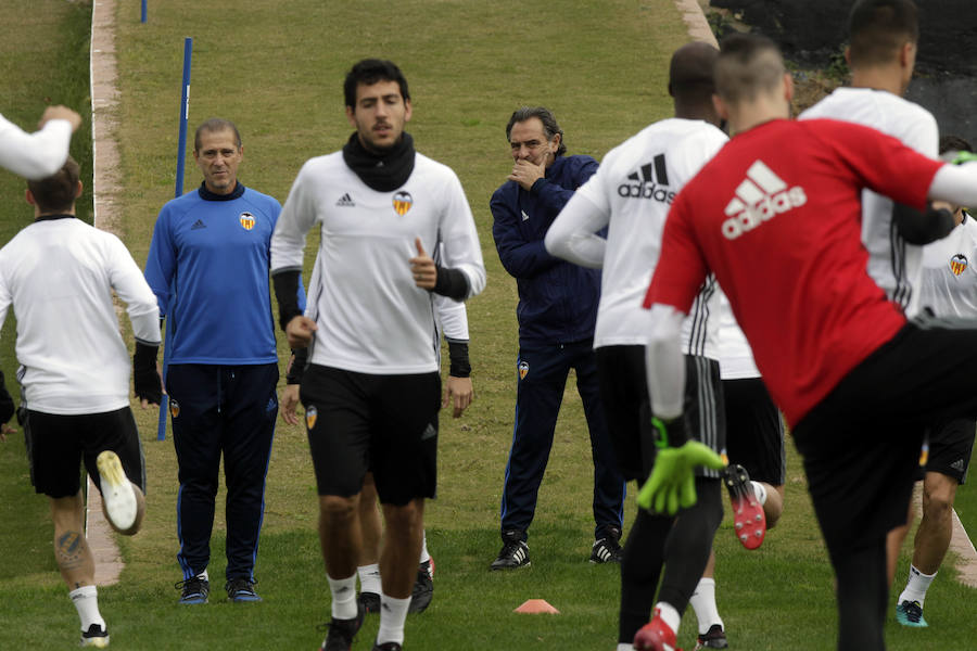 Fotos del entrenamiento del Valencia CF