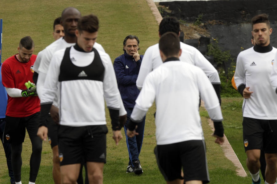 Fotos del entrenamiento del Valencia CF