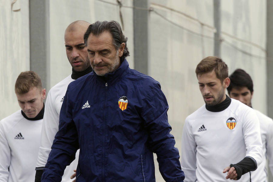 Fotos del entrenamiento del Valencia CF