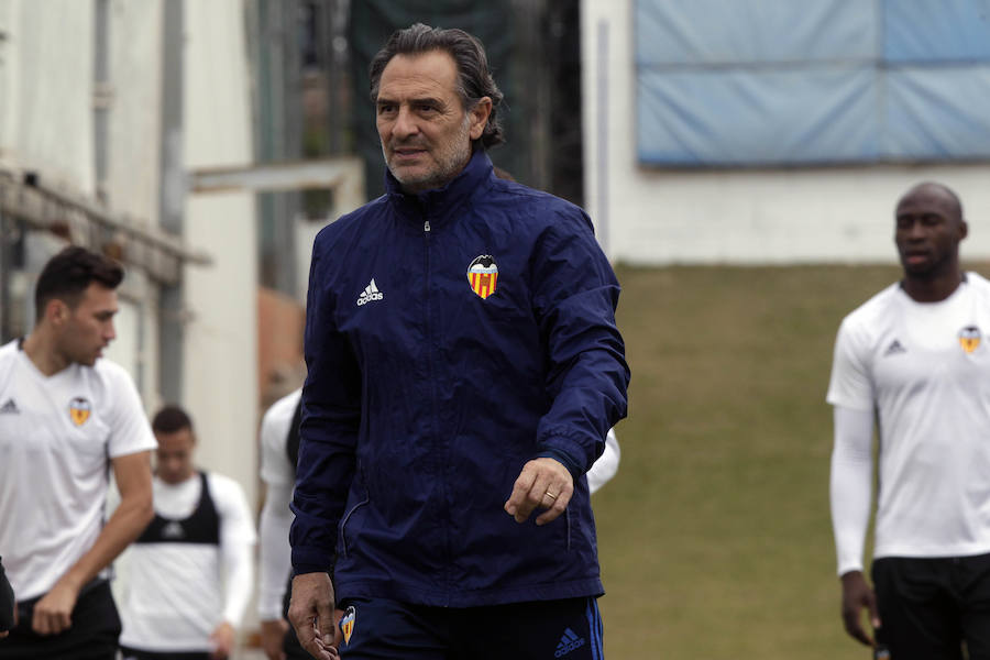 Fotos del entrenamiento del Valencia CF