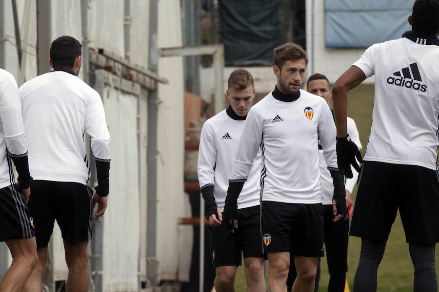 Fotos del entrenamiento del Valencia CF