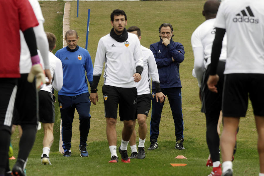 Fotos del entrenamiento del Valencia CF