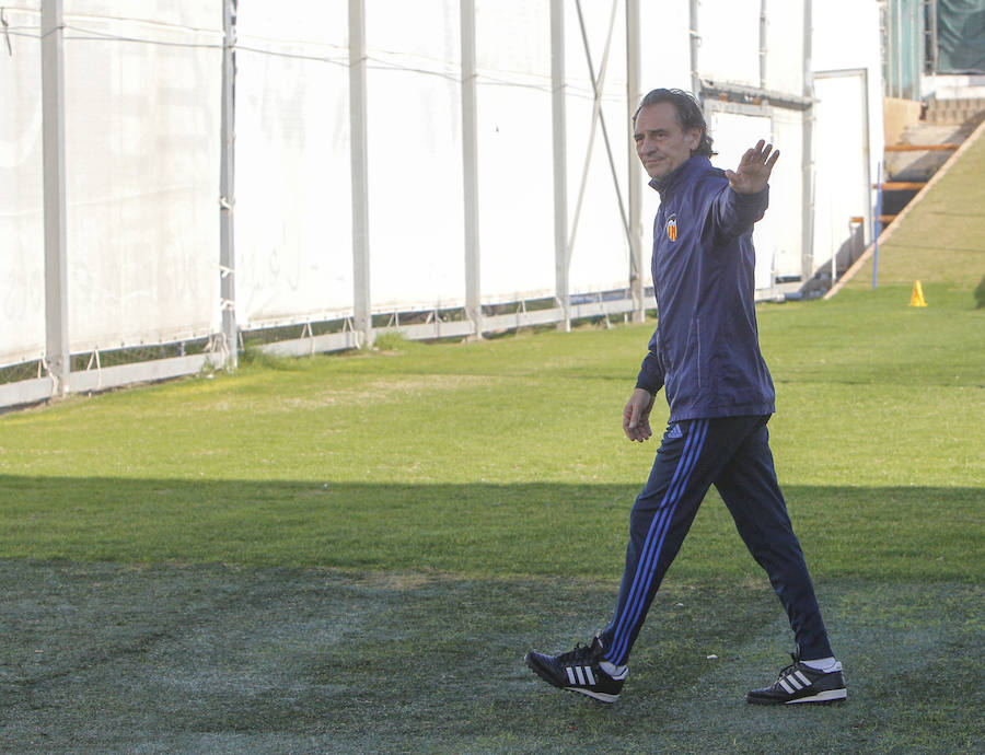 Fotos del entrenamiento del Valencia el 16 de diciembre