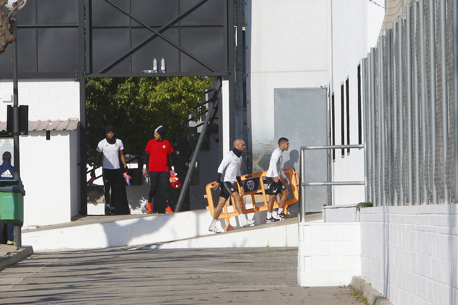 Fotos del entrenamiento del Valencia el 16 de diciembre