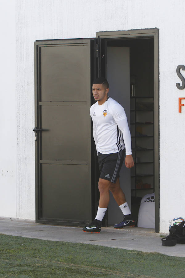 Fotos del entrenamiento del Valencia el 16 de diciembre