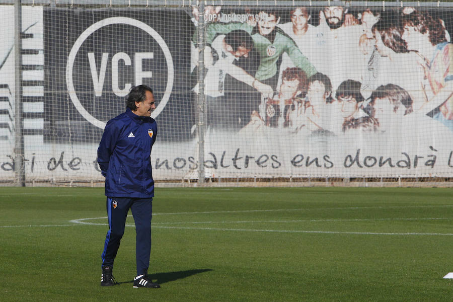 Fotos del entrenamiento del Valencia el 16 de diciembre