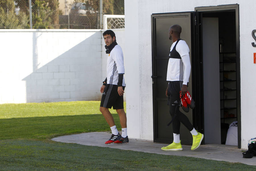 Fotos del entrenamiento del Valencia el 16 de diciembre