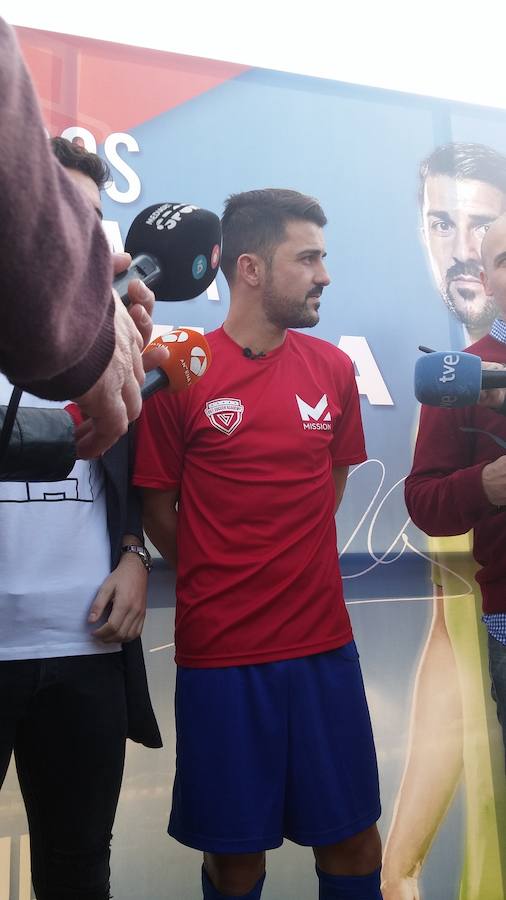 Fotos de David Villa en Valencia