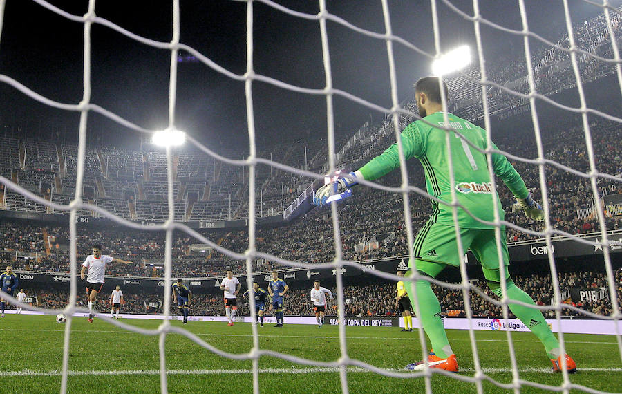 Fotos del Valencia-Celta de Copa del Rey