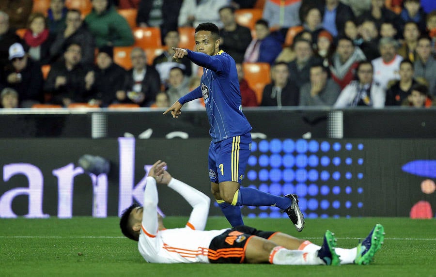 Fotos del Valencia-Celta de Copa del Rey