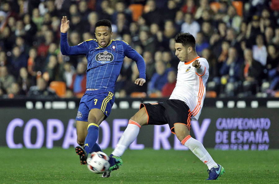 Fotos del Valencia-Celta de Copa del Rey