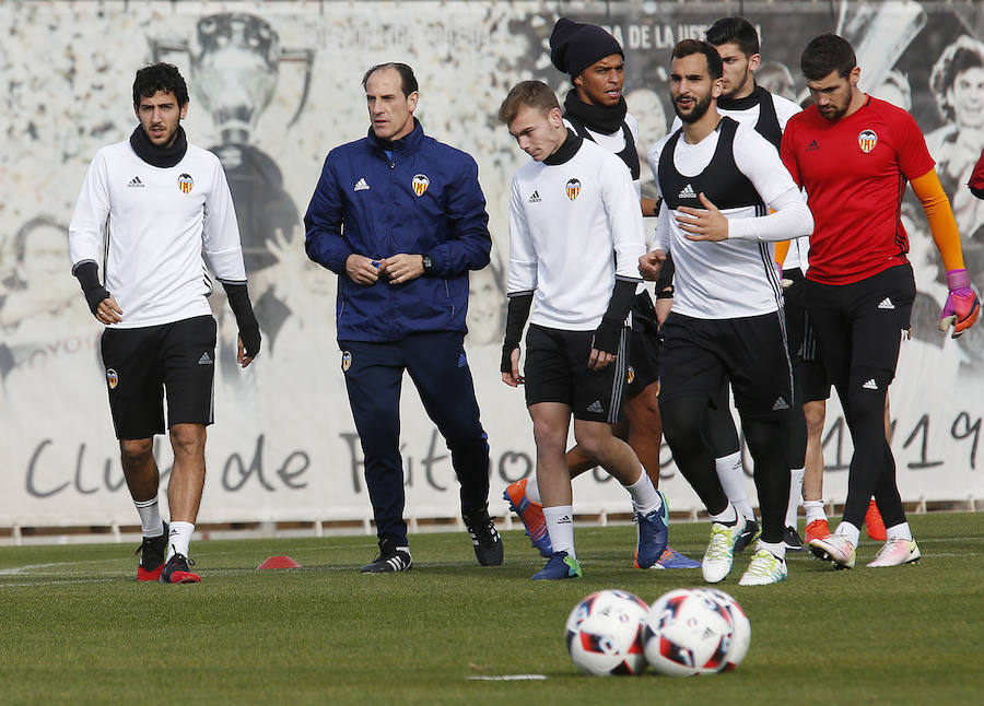 Fotos del entrenamiento del 11 de diciembre del Valencia CF