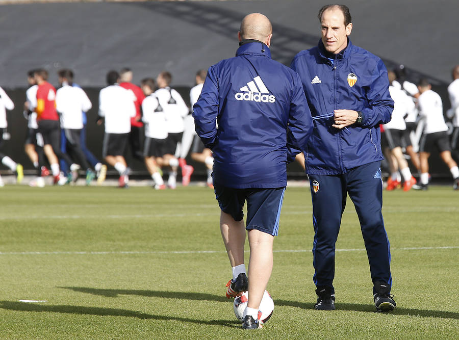 Fotos del entrenamiento del 11 de diciembre del Valencia CF