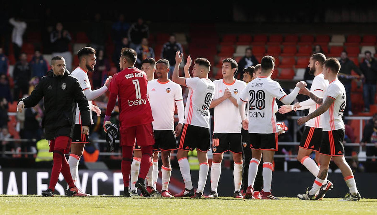 Fotos del partido disputado entre el Valencia y el Espanyol