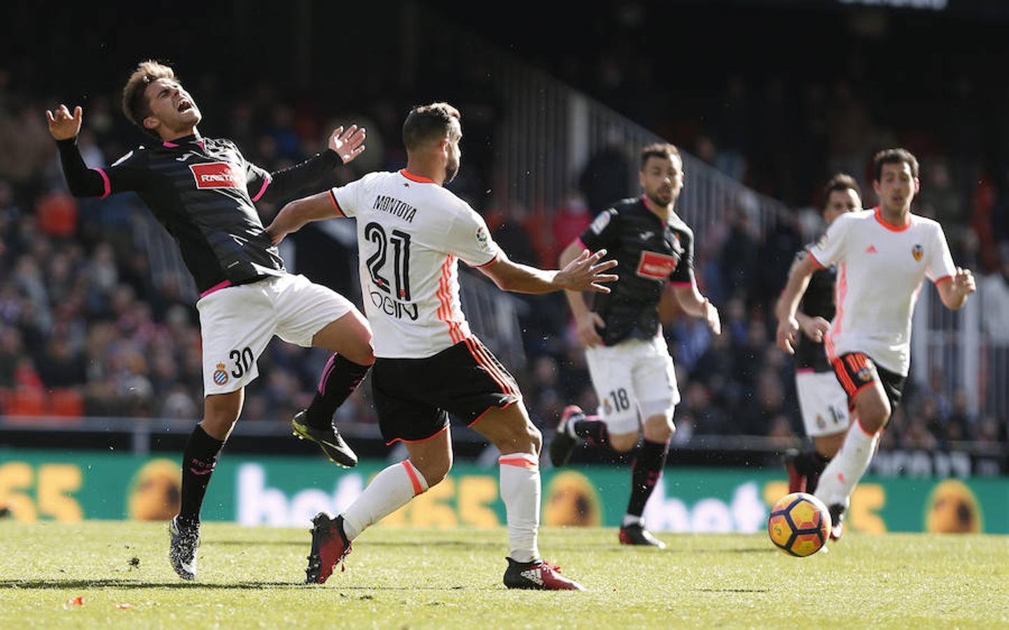 Fotos del partido disputado entre el Valencia y el Espanyol