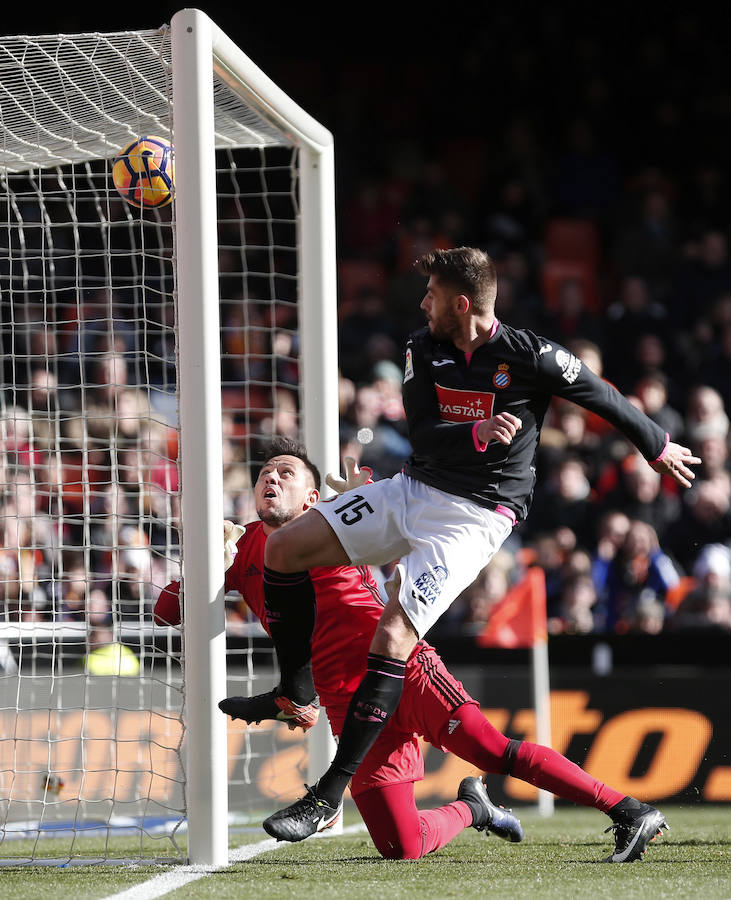 Fotos del partido disputado entre el Valencia y el Espanyol