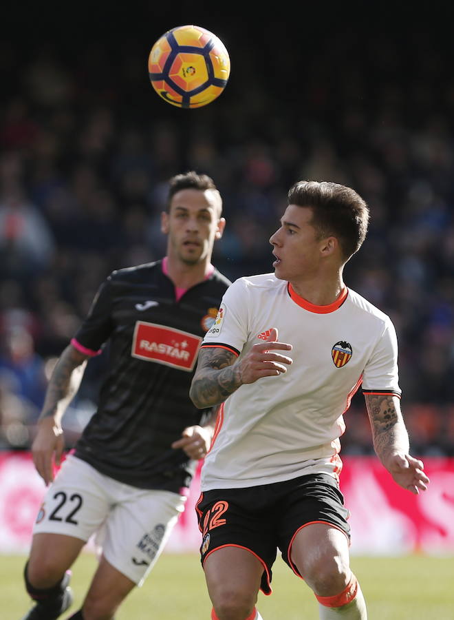 Fotos del partido disputado entre el Valencia y el Espanyol