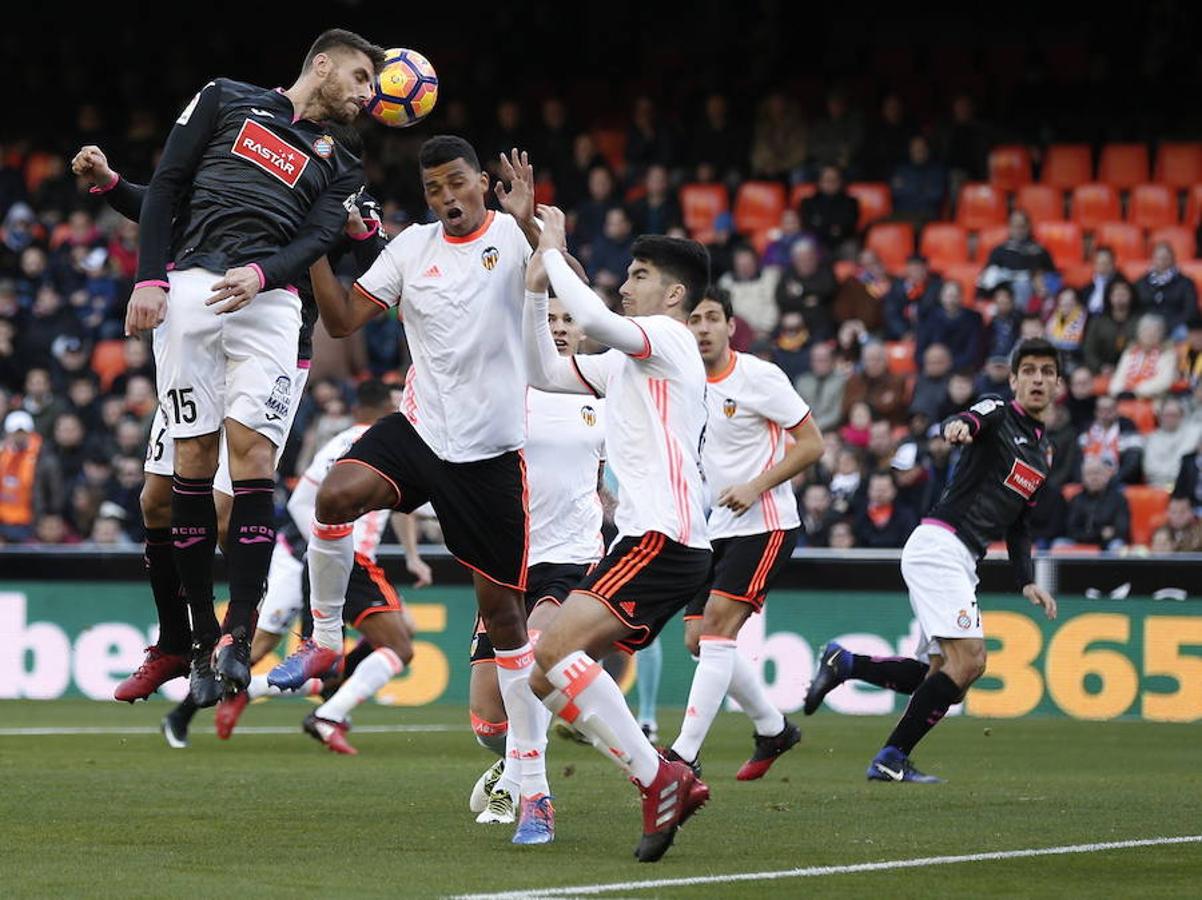 Fotos del partido disputado entre el Valencia y el Espanyol