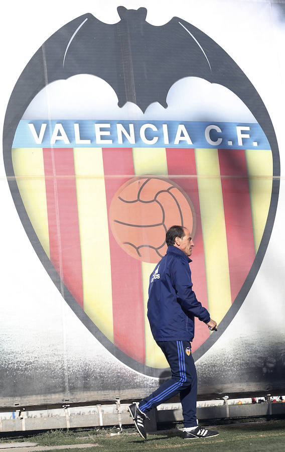 Fotos del entrenamiento del Valencia CF