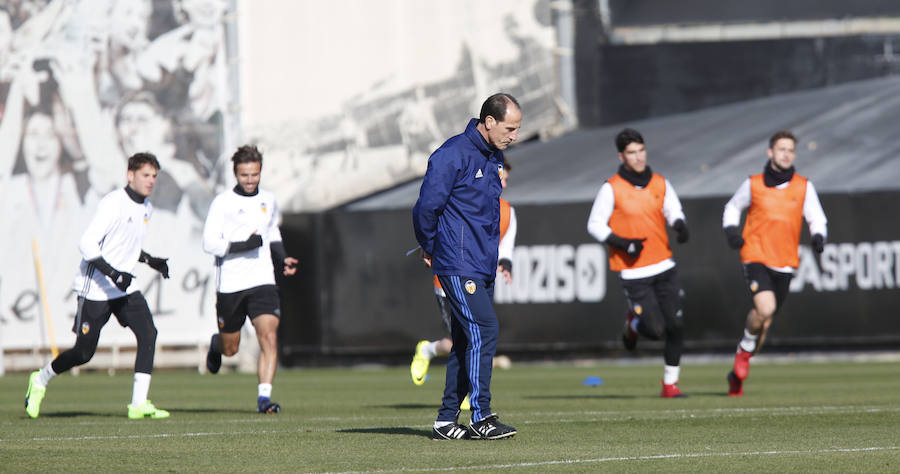 Fotos del entrenamiento del Valencia CF